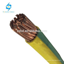 Cable de tierra amarillo-verde aislado en PVC 10mm2 16mm2 25mm2